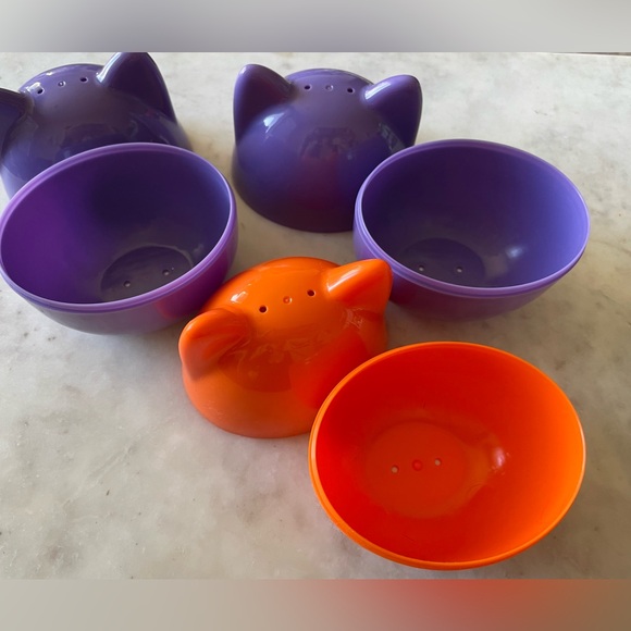 NEW- 3 EMPTY Squishmallow Mystery Capsules in Halloween colors purple and orange - Picture 3 of 5